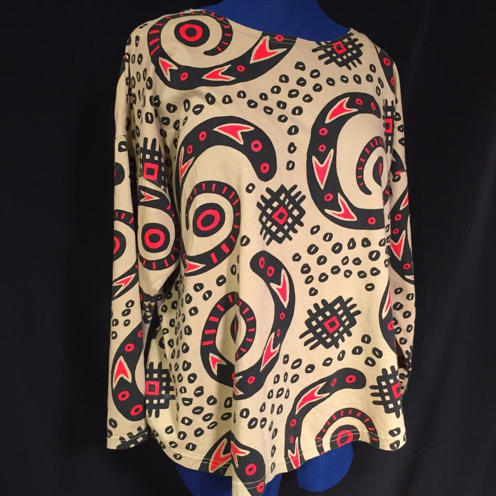 Vintage oversized abstract graphic Tee Medium - Picture 3 of 8